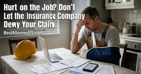 Hurt on the Job? Don't Let the Insurance Company Deny Your Claim—Here's What You Need to Do