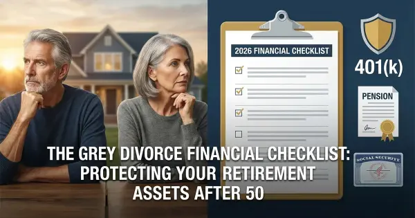The Grey Divorce Financial Checklist: Protecting Your Retirement Assets After 50