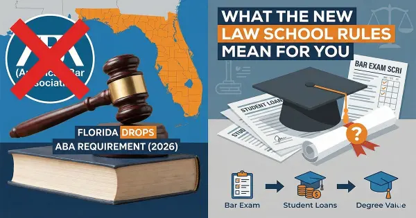 Florida Drops the ABA: What the New Law School Rules Mean for You (2026 Update)