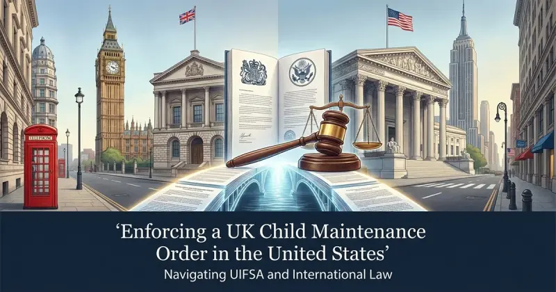 Enforcing a UK Child Maintenance Order in the United States