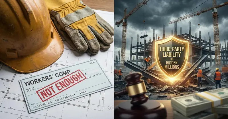 Construction Injury Truths: Why Your "Workers' Comp" Check Is Not Enough