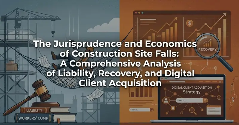 The Jurisprudence and Economics of Construction Site Falls: A Comprehensive Analysis of Liability, Recovery, and Digital Client Acquisition