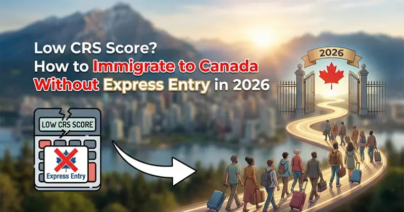 Low CRS Score? How to Immigrate to Canada Without Express Entry in 2026
