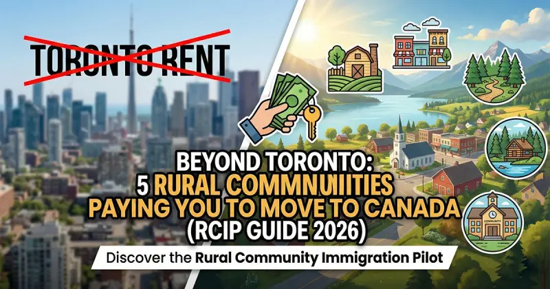 Beyond Toronto: 5 Rural Communities Paying You to Move to Canada (RCIP Guide)