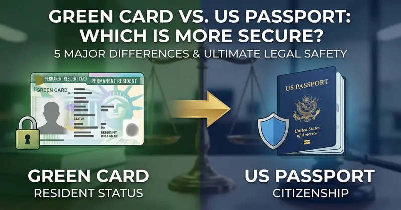 Green Card vs. US Passport: Which Is More Secure?