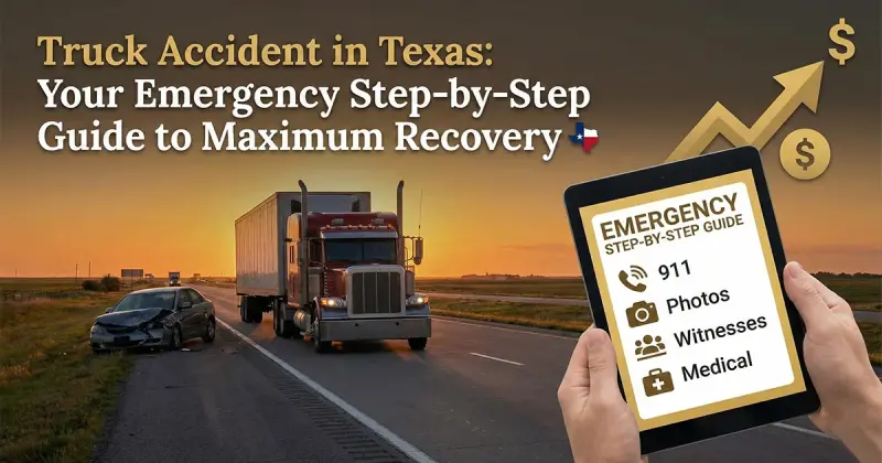 Truck Accident in Texas: Your Emergency Step-by-Step Guide to Maximum Recovery