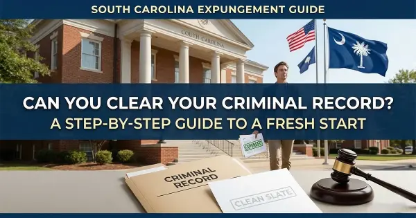 Can You Clear Your Criminal Record in South Carolina? A Guide to Expungement