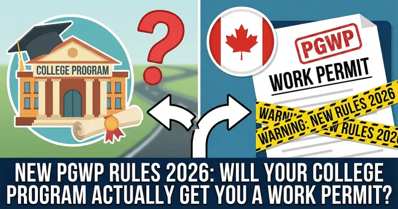 New PGWP Rules 2026: Will Your College Program Actually Get You a Work Permit?