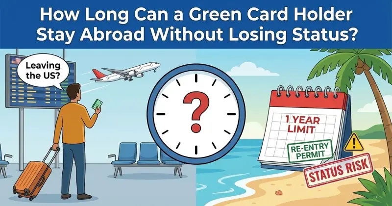Leaving the US? How Long Can a Green Card Holder Stay Abroad Without Losing Status?