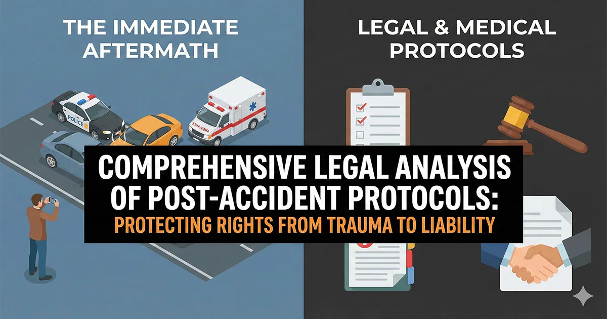 Comprehensive Legal Analysis of Post-Accident Protocols: Protecting Rights in the Aftermath of Vehicular Collisions