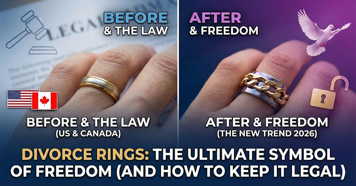 Divorce Rings: The Ultimate Symbol of Freedom (And How to Keep It Legal)