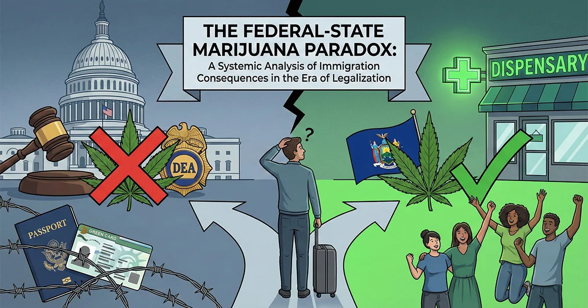 The Federal-State Marijuana Paradox: A Systemic Analysis of Immigration Consequences in the Era of Legalization