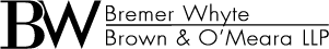 Bremer Whyte Brown & O'Meara LLP Logo