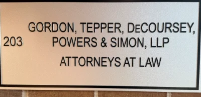 Gordon, Tepper, DeCoursey, Powers & Simon LLP Logo