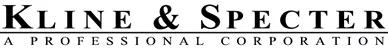 Kline & Specter PC Logo